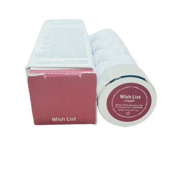It Cosmetics Pillow Lips Cream High Pigment Moisture Wrapping Lipstick WishList - Picture 3 of 3
